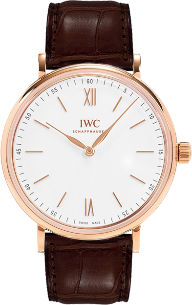 IWC Portofino Manual Winding Silver Mens Watch IW511101 