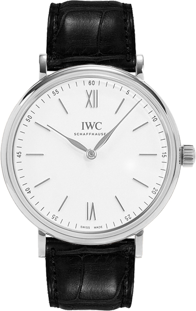 IWC Portofino Manual Winding Silver Mens Watch IW511102 