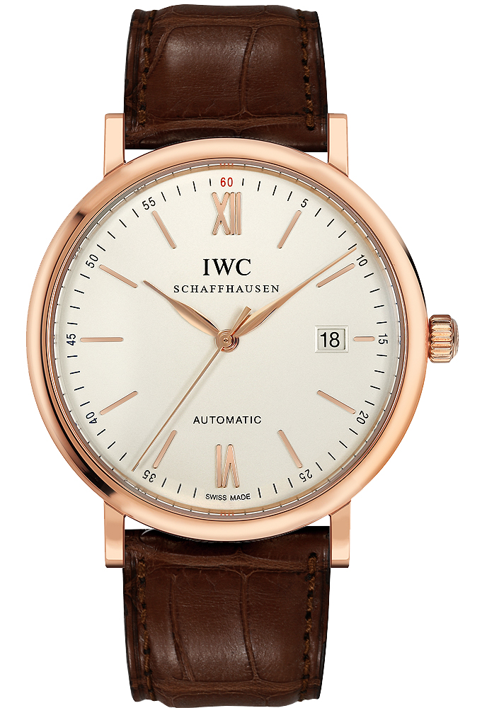 IWC Portofino Self winding Automatic Silver Mens Watch IW356504 