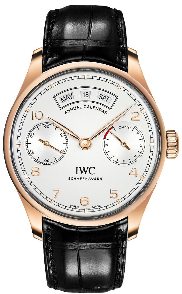 IWC Portugieser Self winding Automatic Silver Mens Watch IW503504 