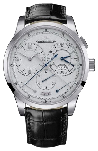 Jaeger LeCoultre Duometre Manual Winding Silver Mens Watch Q6016490 