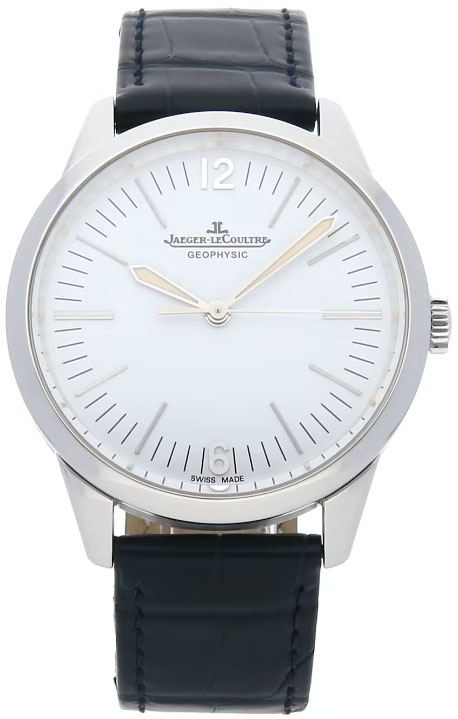 Jaeger LeCoultre Geophysic Self winding Automatic White Mens Watch Q800652J 