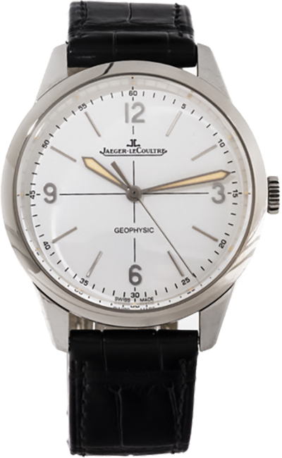 Jaeger LeCoultre Geophysic Self winding Automatic White Mens Watch Q8008520 