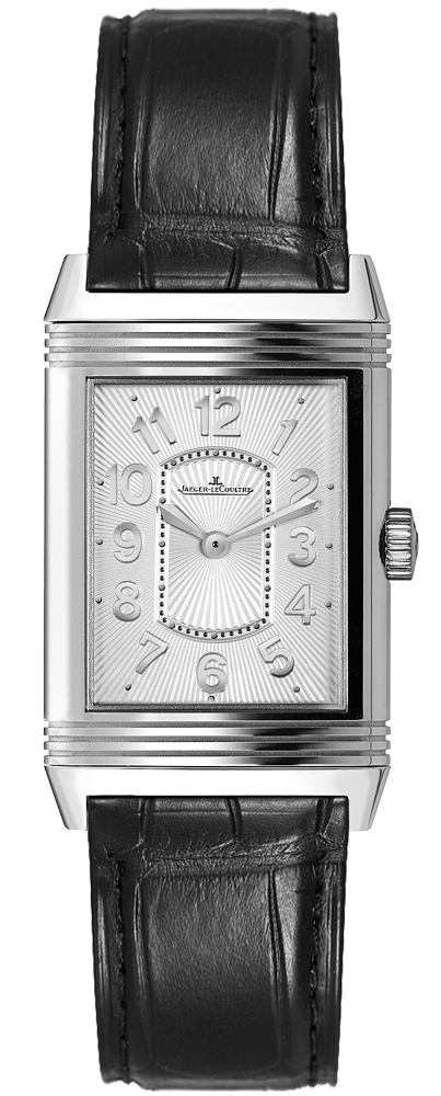 Jaeger LeCoultre Reverso Silver Ladies Watch Q3308421 