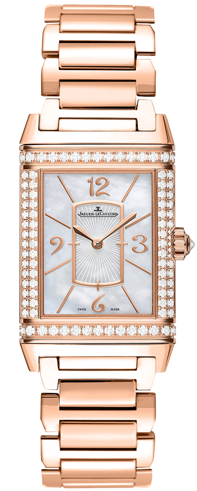 Jaeger LeCoultre Reverso Manual Winding Pearl White Ladies Watch Q3212102 