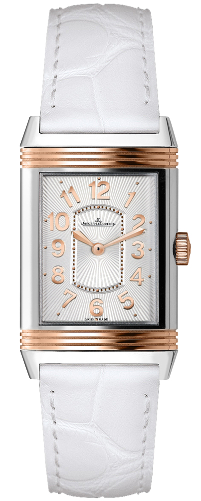 Jaeger LeCoultre Reverso Manual Winding Silver Ladies Watch Q3224420 