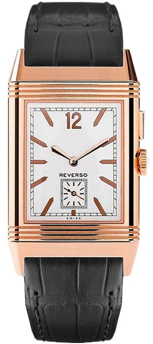 Jaeger LeCoultre Reverso Manual Winding Silver Mens Watch Q3782520 