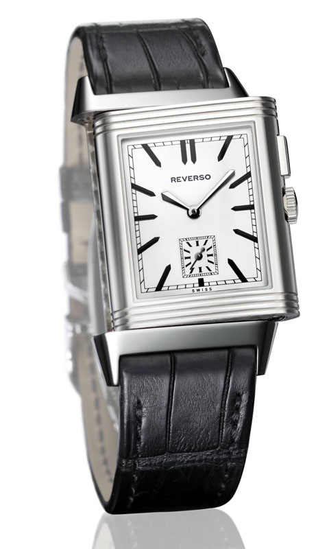 Jaeger LeCoultre Reverso Manual Winding Silver Mens Watch Q3788570 