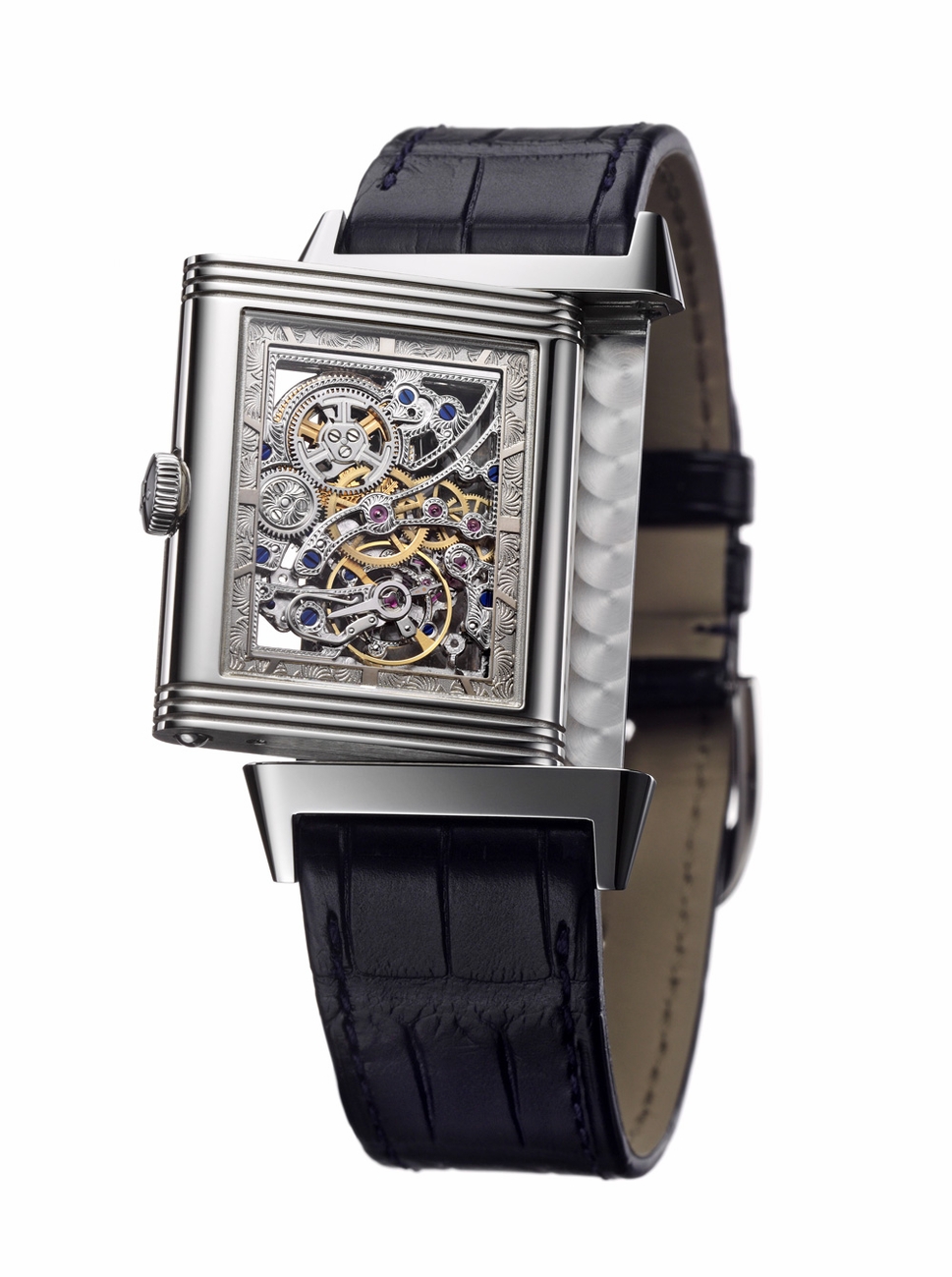Jaeger LeCoultre Reverso Manual Winding White Mens Watch Q2783540 