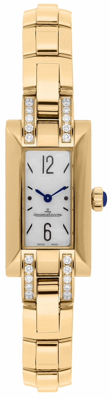 Jaeger LeCoultre Master Battery Operated Quartz White Ladies Watch Q4602184 