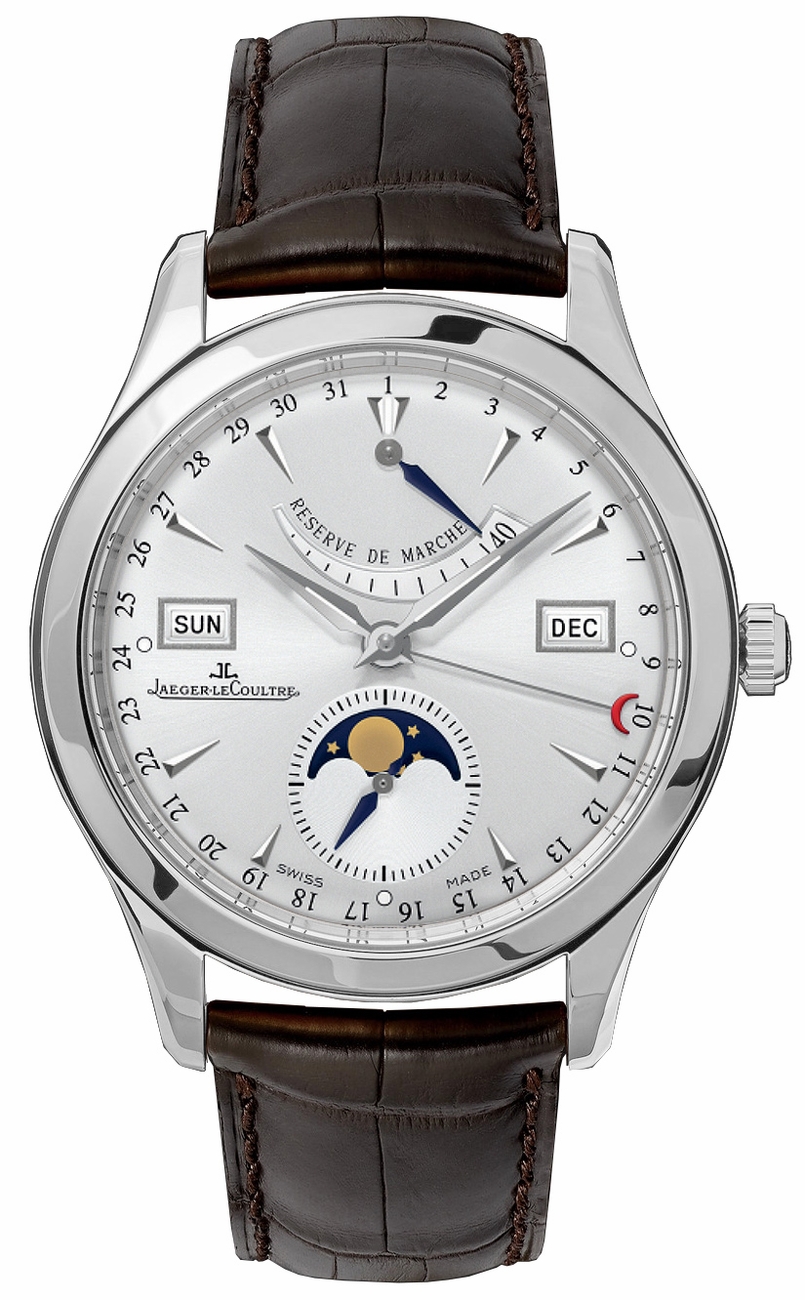 Jaeger LeCoultre Master Self winding Automatic Silver Mens Watch Q151842D 
