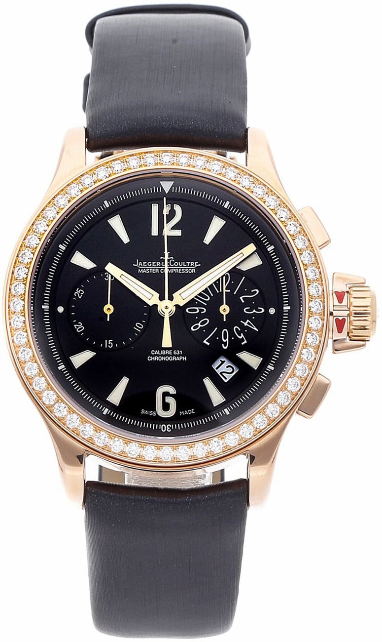 Jaeger LeCoultre Master Extreme Battery Operated Quartz Black Ladies Watch Q1742471 