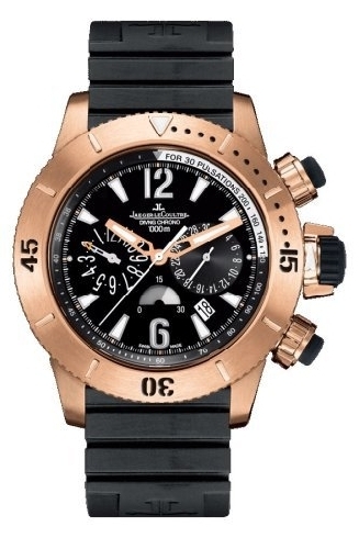 Jaeger LeCoultre Master Extreme Battery Operated Quartz Black Mens Watch Q1862640 