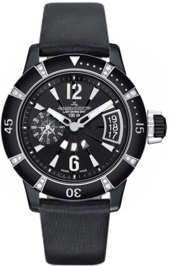 Jaeger LeCoultre Master Extreme Self winding Automatic Black Ladies Watch Q189C470 