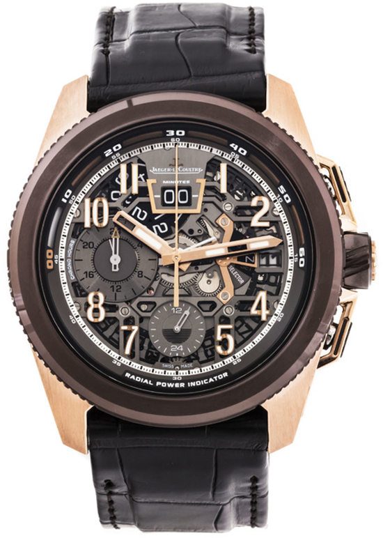 Jaeger LeCoultre Master Extreme Self winding Automatic Skeleton Mens Watch Q203S540 