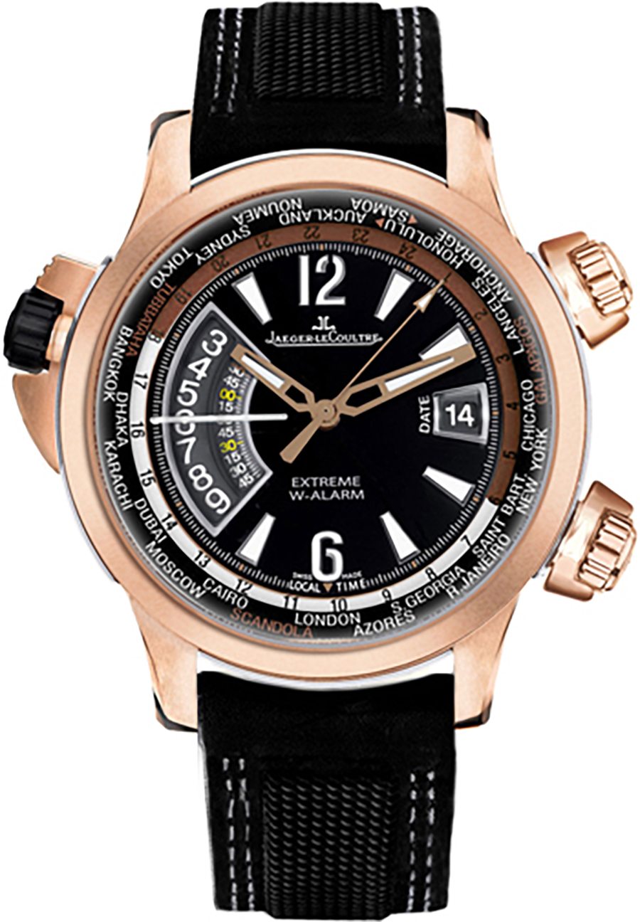 Jaeger LeCoultre Master Extreme Self winding Automatic Black Mens Watch Q1772470 