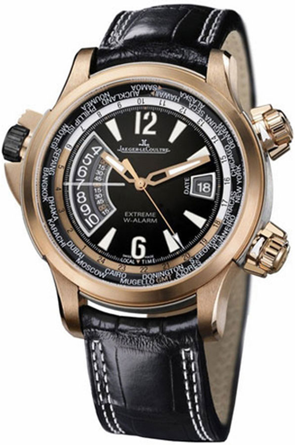 Jaeger LeCoultre Master Extreme Self winding Automatic Black Mens Watch Q177244V 