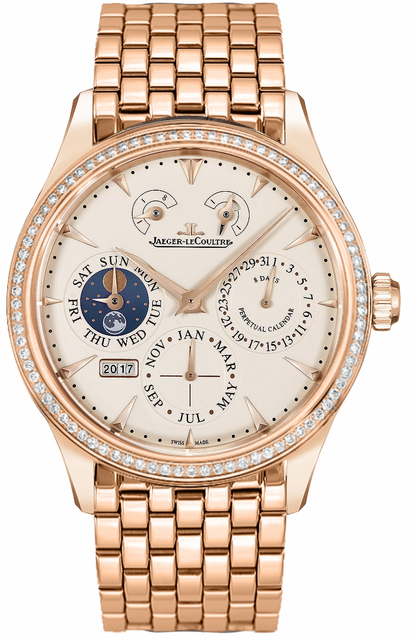 Jaeger LeCoultre Master Manual Winding Silver Mens Watch Q1612103 