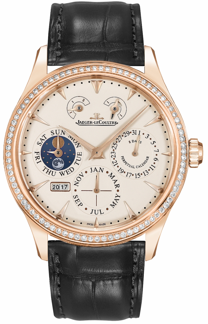 Jaeger LeCoultre Master Manual Winding Silver Mens Watch Q1612403 