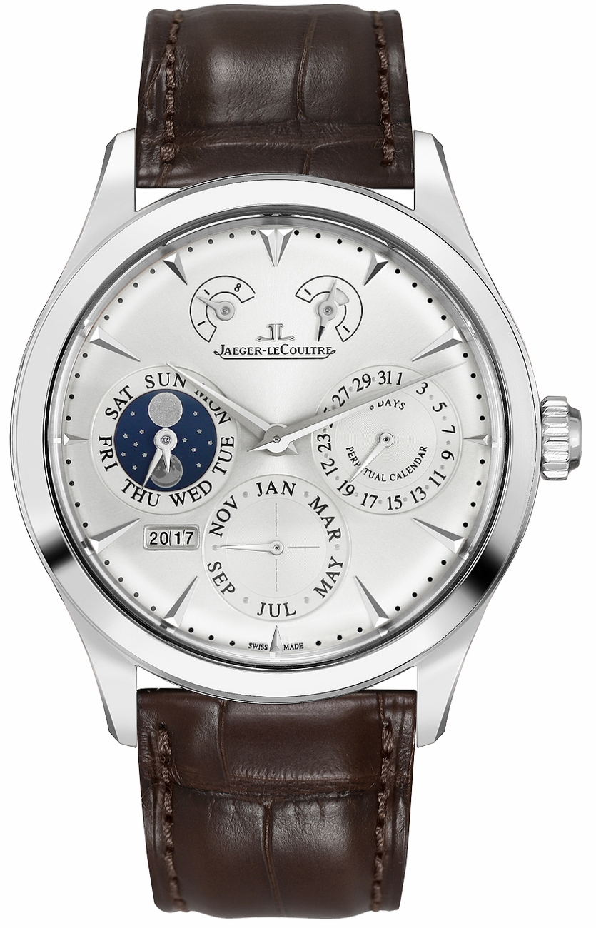 Jaeger LeCoultre Master Self winding Automatic Silver Mens Watch Q1618420 