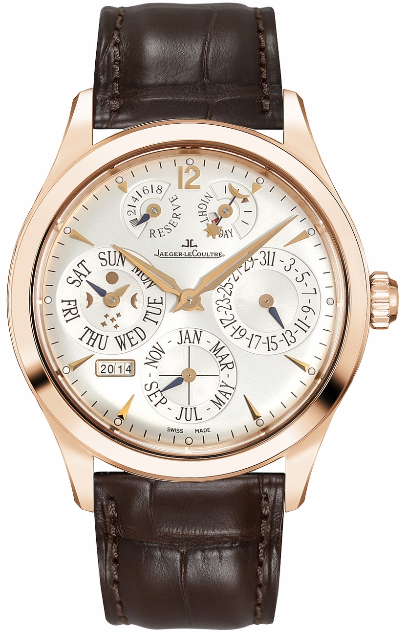 Jaeger LeCoultre Master Self winding Automatic Silver Mens Watch Q161242A 