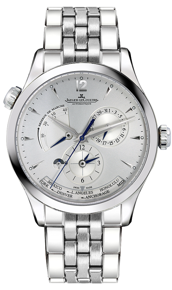 Jaeger LeCoultre Master Self winding Automatic Silver Mens Watch Q1428121 