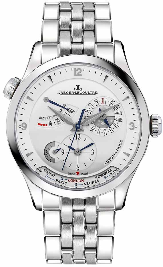 Jaeger LeCoultre Master Self winding Automatic Silver Mens Watch Q1508120 