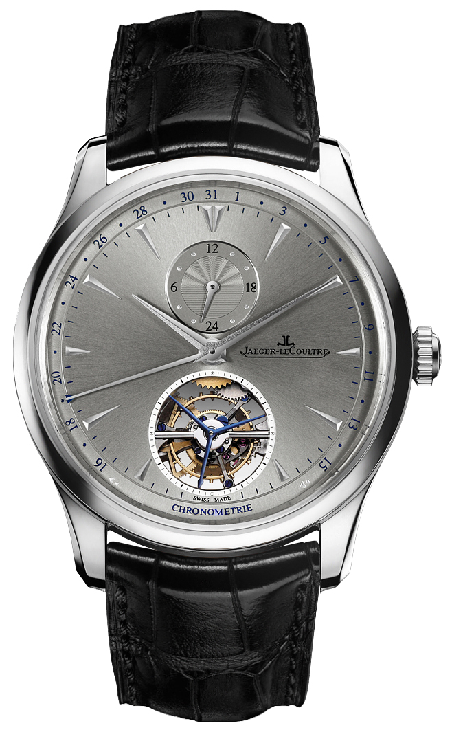 Jaeger LeCoultre Master Self winding Automatic Grey Mens Watch Q1666520 