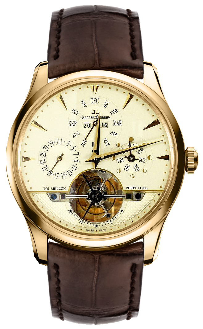 Jaeger LeCoultre Master Self winding Automatic Beige Mens Watch Q500142A 