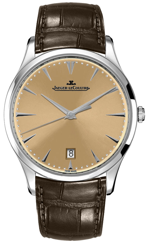 Jaeger LeCoultre Master Self winding Automatic Champagne Mens Watch Q1288430 