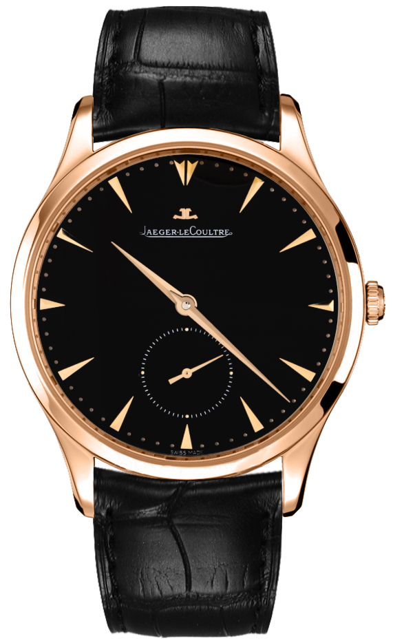 Jaeger LeCoultre Master Manual Winding Black Mens Watch Q1352470 