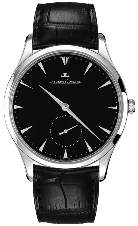 Jaeger LeCoultre Master Manual Winding Black Mens Watch Q1358470 