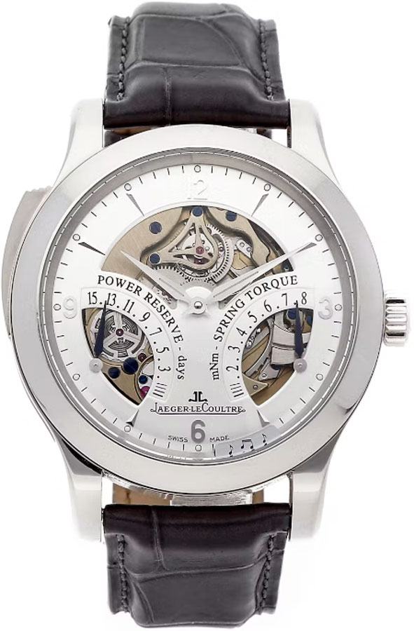 Jaeger LeCoultre Master Manual Winding Silver Mens Watch Q1646420 