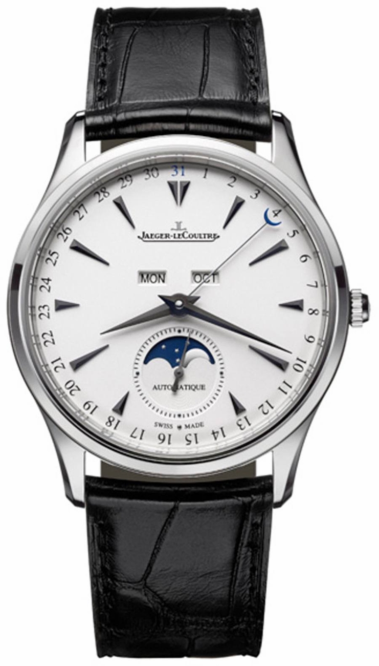 Jaeger LeCoultre Master Self winding Automatic Silver Mens Watch Q1263520 