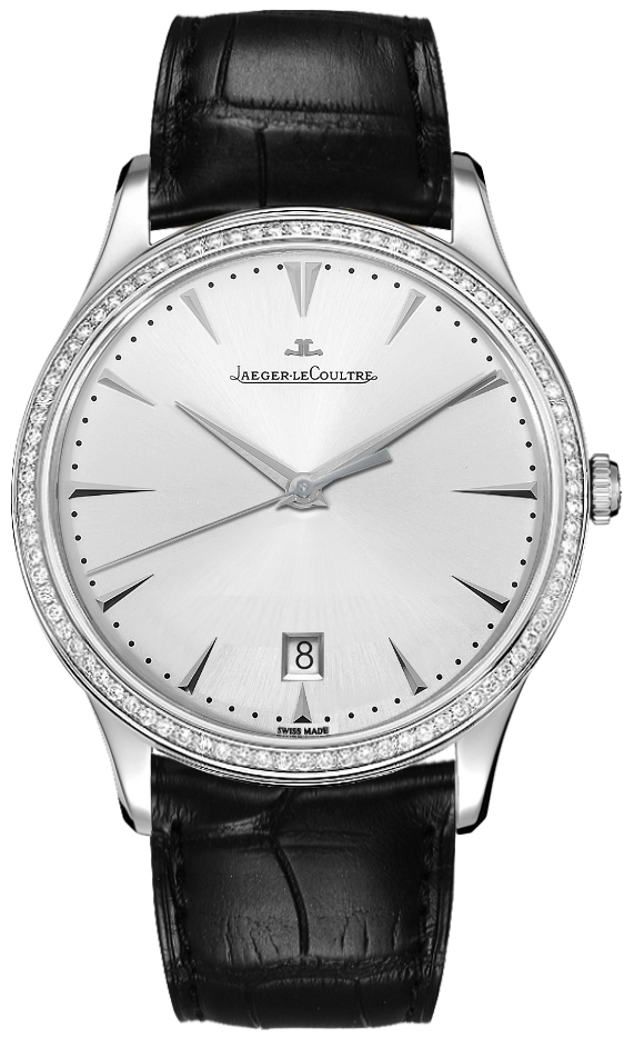 Jaeger LeCoultre Master Self winding Automatic Silver Mens Watch Q1283501 