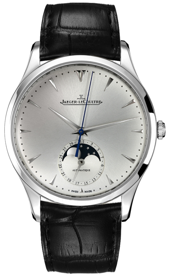 Jaeger LeCoultre Master Self winding Automatic Silver Mens Watch Q1368420 