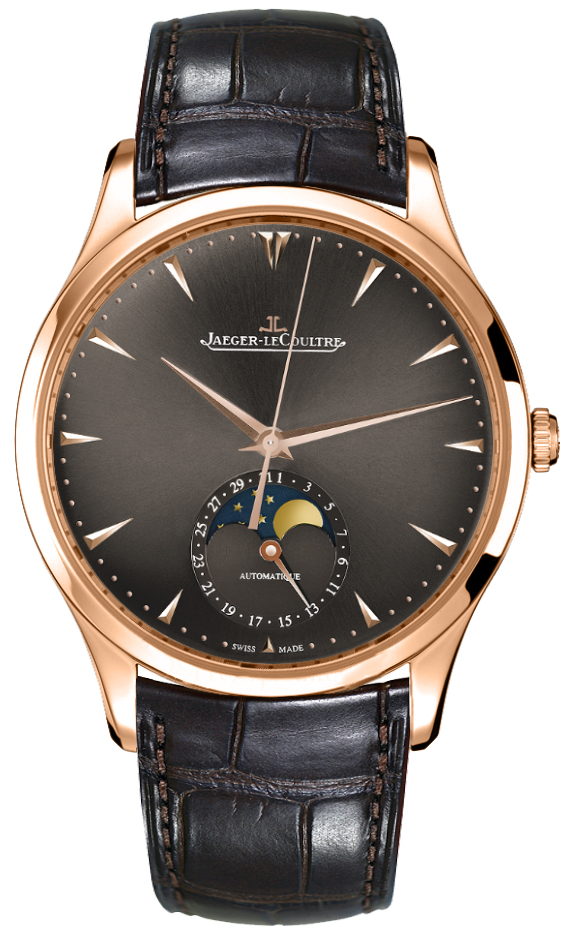 Jaeger LeCoultre Master Self winding Automatic Grey Mens Watch Q136255J 