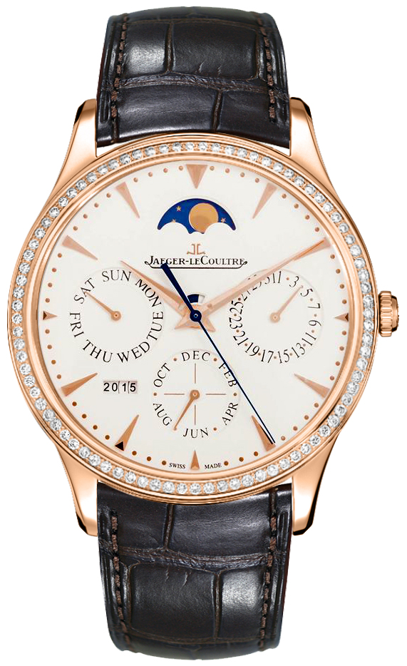 Jaeger LeCoultre Master Self winding Automatic Silver Mens Watch Q1302501 