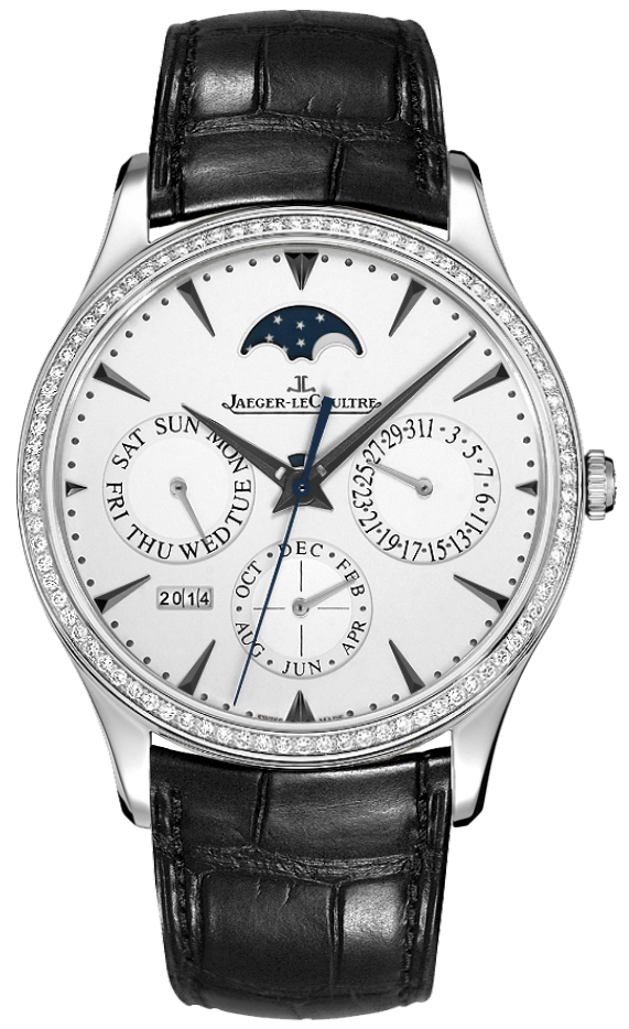 Jaeger LeCoultre Master Self winding Automatic Silver Mens Watch Q1303501 