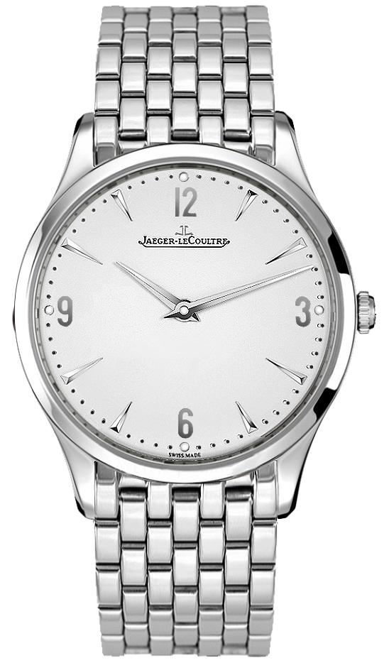 Jaeger LeCoultre Master Self winding Automatic Silver Mens Watch Q1348120 