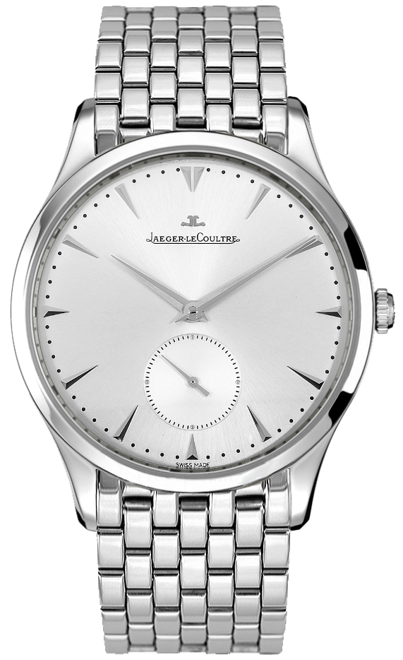 Jaeger LeCoultre Master Self winding Automatic Silver Mens Watch Q1358120 