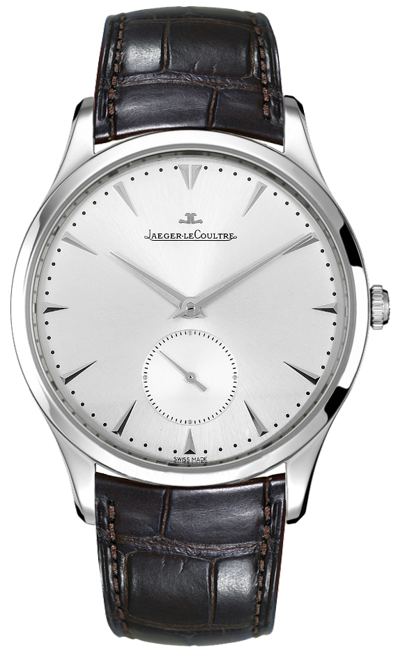 Jaeger LeCoultre Master Self winding Automatic Silver Mens Watch Q1358420 