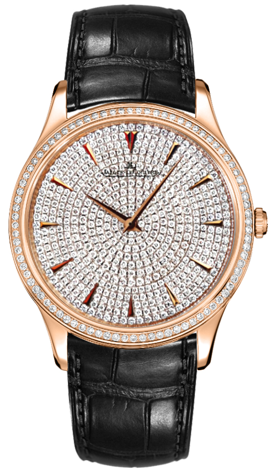 Jaeger LeCoultre Master Manual Winding Mechanical Diamonds Ladies Watch Q1452507 