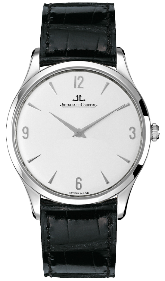 Jaeger LeCoultre Master Manual Winding Silver Mens Watch Q1458504 