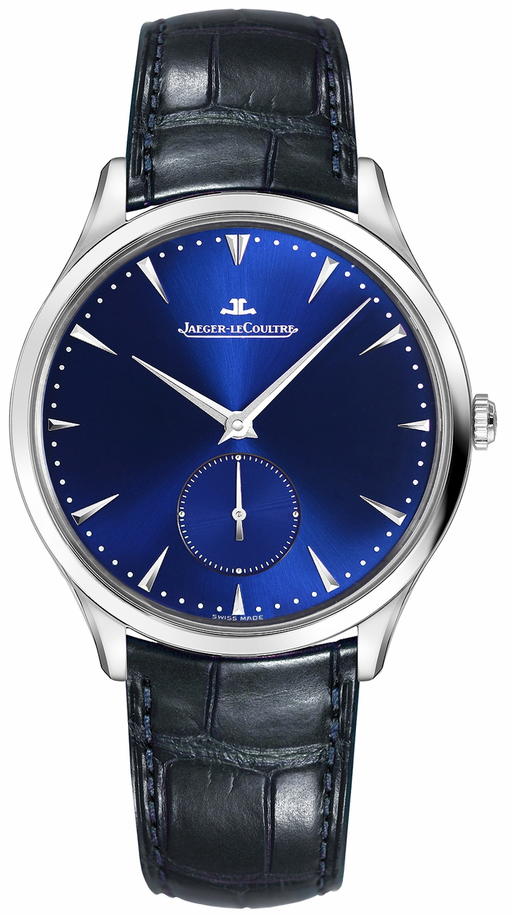Jaeger LeCoultre Master Self winding Automatic Blue Mens Watch Q1358480 