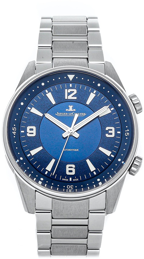Jaeger LeCoultre Polaris Self winding Automatic Blue Mens Watch Q9008180 