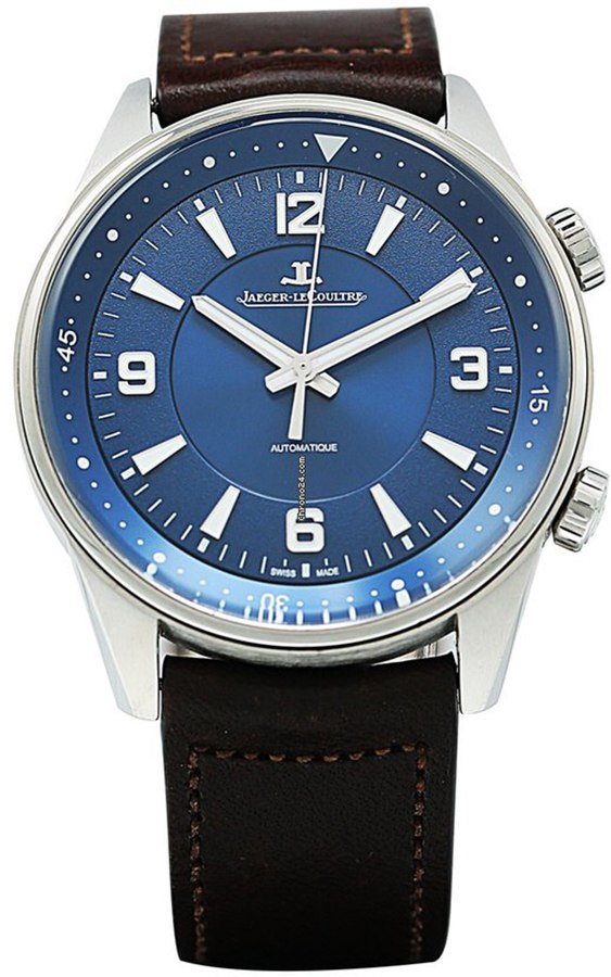 Jaeger LeCoultre Polaris Self winding Automatic Blue Mens Watch Q9008480 