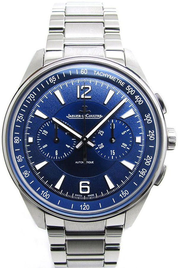 Jaeger LeCoultre Polaris Self winding Automatic Blue Mens Watch Q9028180 