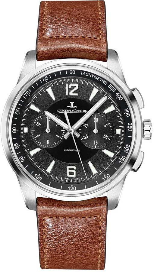 Jaeger LeCoultre Polaris Self winding Automatic Black Mens Watch Q9028471 