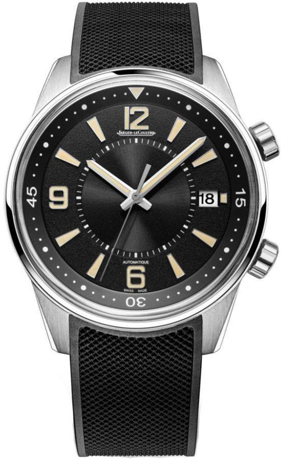 Jaeger LeCoultre Polaris Self winding Automatic Black Mens Watch Q9068670 